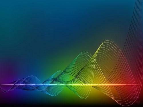 decorative background colorful dynamic twisted 3d lines