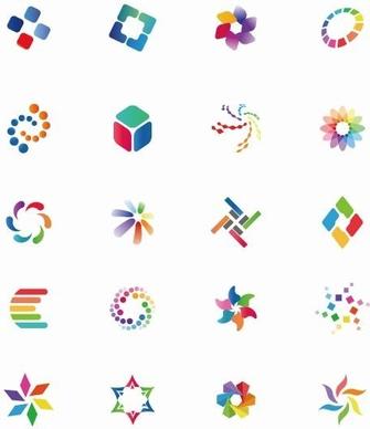 Colorful Vector Icon Set