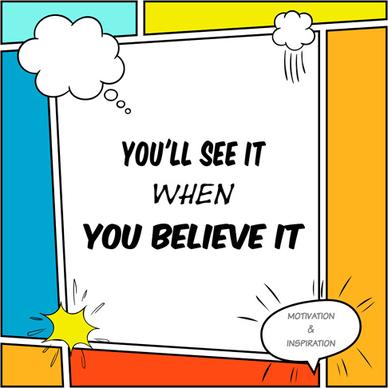comic book template with text cloud vector