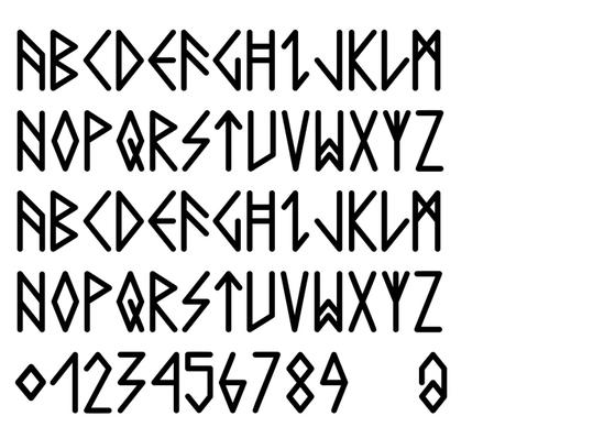 Comic Runes