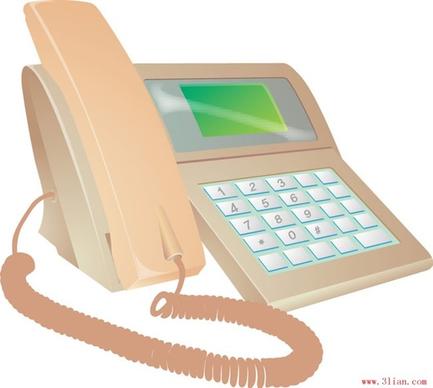 communication telephone vector