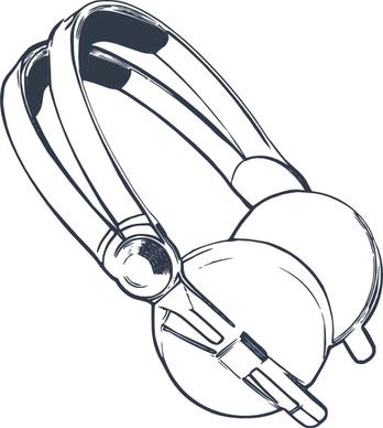 Computer Headphones clip art