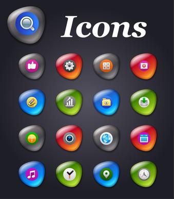 computer icons set