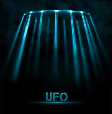 concept ufo design elements background
