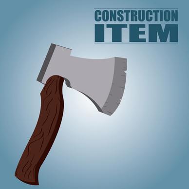 construction tool creative background vector