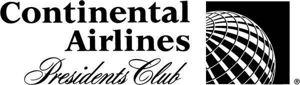continental airlines presidents club