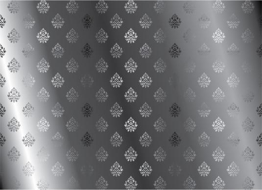 decorative pattern dark shiny grey elegance repeating design