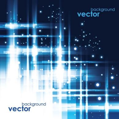cool blue glare background vector 2