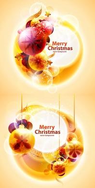 cool christmas symphony of light vector background 2