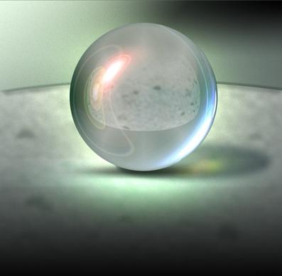 cool texture transparent sphere psd layered