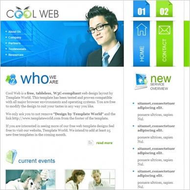 Cool Web Template
