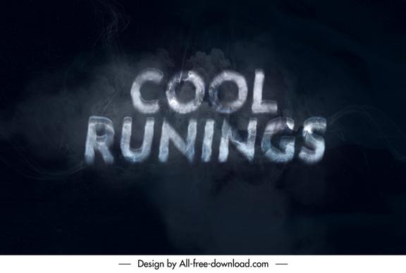 coolrunnings effect quotation banner modern contrast blurred text smoke sketch
