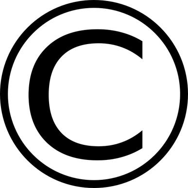 Copyright clip art