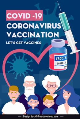 corona epidemic banner template virus medicine community sketch