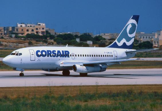 corsair boeing 737 200 f gmjdmla june 1998bzt