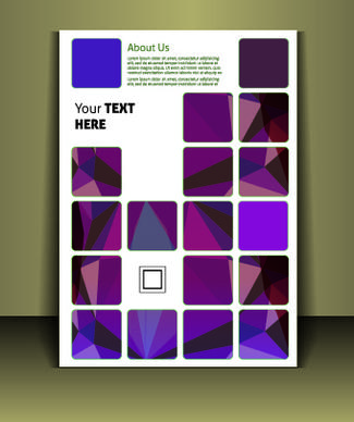 cover brochure design vector set