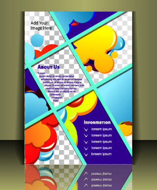 cover brochure design vector set