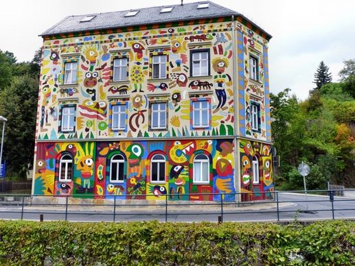 craffiti house fischer-art in sebnitz art