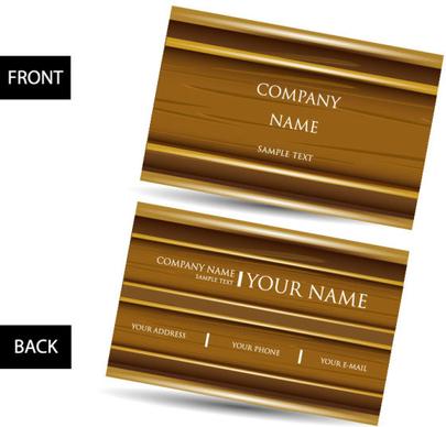 creative business cards design elements vector