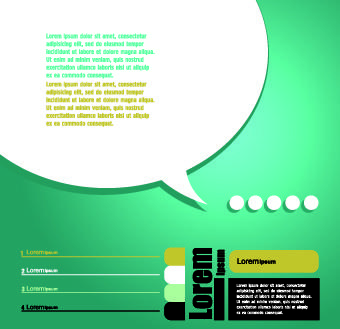 creative business template design vector