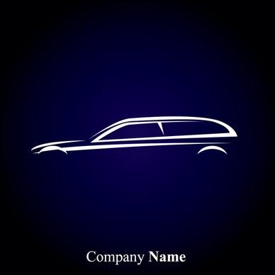 creative car logos design vector