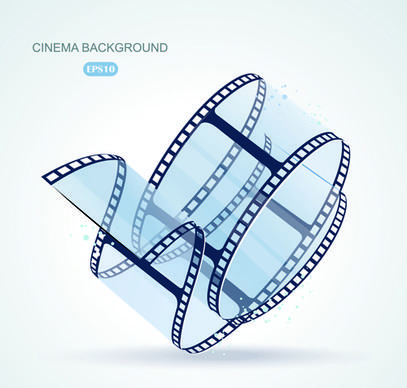 creative cinema art backgrounds vectors