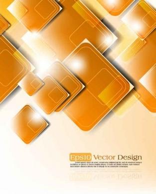 creative geometry shapes shining background vector