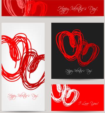 creative hearts valentines day cards