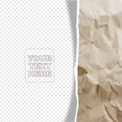 creative paper background vector