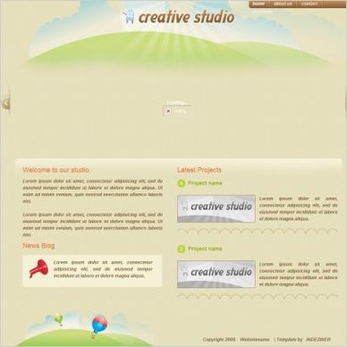 Creative Studio Template