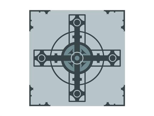 
								Cross Pattern							