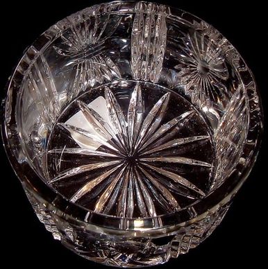 crystal bowl crystal glass glass