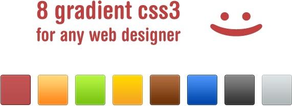 CSS Gradient Set