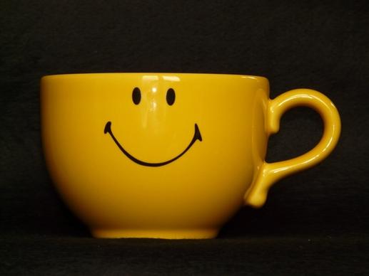 cup coffee cup smile