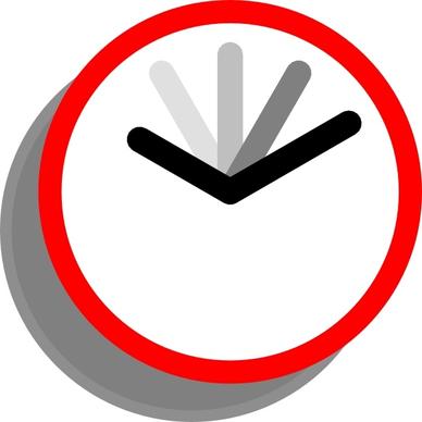 Current Event Clock clip art