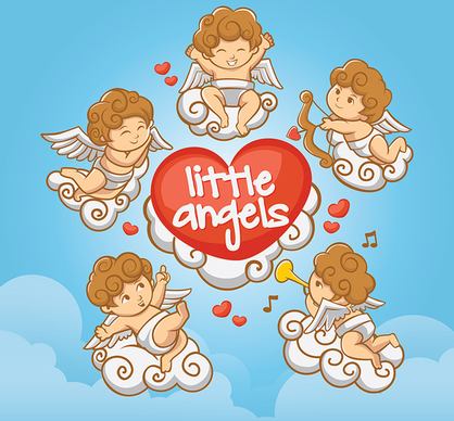 cute little angels