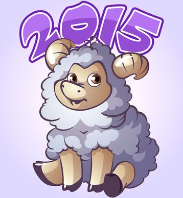 cute sheep15 art background