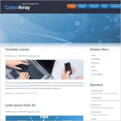Cyber Array Template