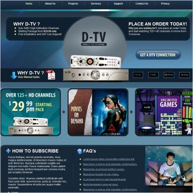 D-TV Template