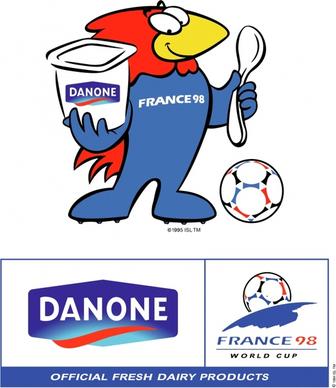 danone sponsor of worldcup 98