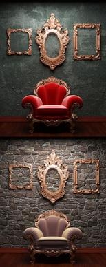 dark furnishings definition picture