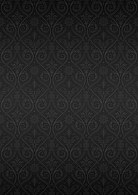 dark ornate floral seamless pattern vector
