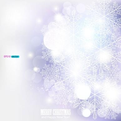 dazzling snowflake background 04 vector