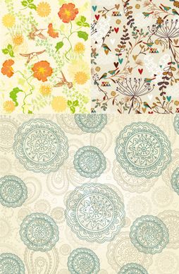 decorative pattern background design vector
