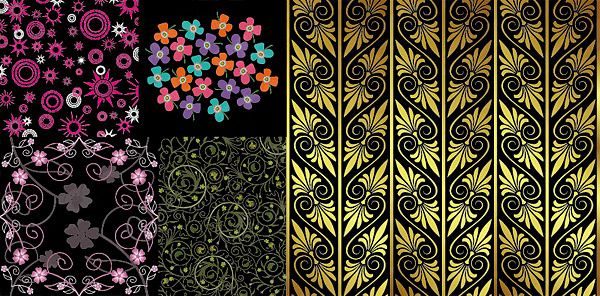 decorative pattern background vector