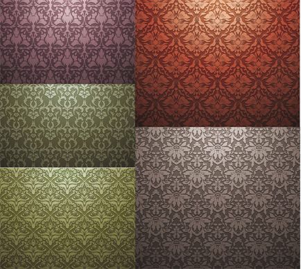 decorative pattern background vector art