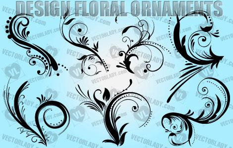 design floral ornaments