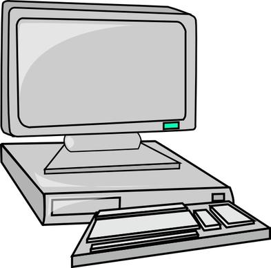 Desktop Computer clip art