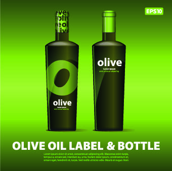 different bottle design vector