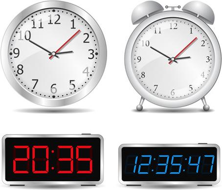 different clock design vector